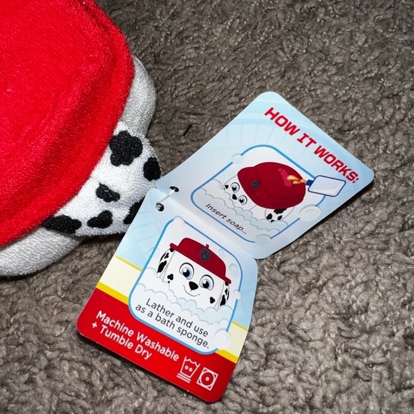 NWT Paw Patrol Marshall Bath Sponge - Picture 3 of 4